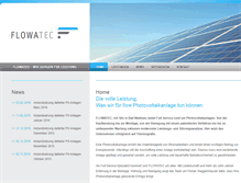 Tablet Screenshot of flowatec.com